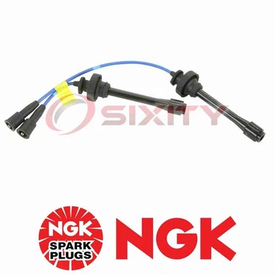 For Mitsubishi Lancer NGK Spark Plug Wire Set 2.0L L4 2002-2007 2w - Image 1 of 4