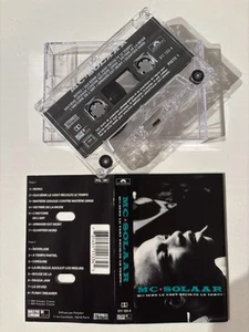 MC SOLAAR - QUI SEME LE VENT RECOLTE LE TEMPO (RARE FRANCE ISSUE CASSETTE TAPE) - Picture 1 of 6