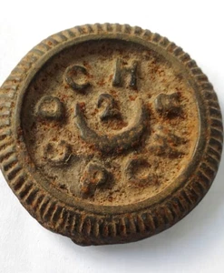 Vintage Indian Iron Weights Old Traditional Measuring Weights 112 Gram - Picture 1 of 4