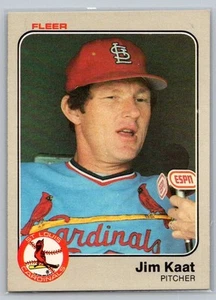 1983 Fleer Jim Kaat #1 - Picture 1 of 2