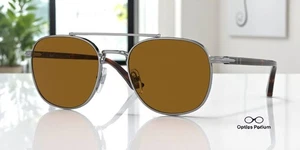 Occhiali da sole unisex PERSOL PO1006S 513 33 marrone canna di fucile 53 mm - Foto 1 di 2