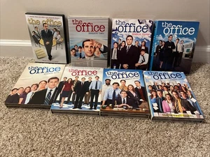 The Office Series DVD Seasons 1-7, 9 Lot Comedy TV Show 1 2 3 4 5 6 7 9 No 8 - Imagen 1 de 2