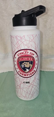 LogoBrands Stanley Cup Champion Florida Panthers  34 Oz Vacuum Insulated 2025 - Image 1 of 4