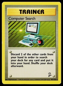 Computer Search 101/130 Base Set 2 Raro - Imagen 1 de 2