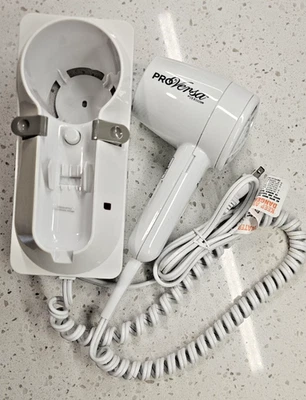 Jerdon JWM6CF 1600W Wall Mount Hair Dryer White - Image 1 of 4