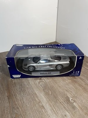 Saleen S7 Silver 1/18 Diecast by Motormax - Image 1 of 4
