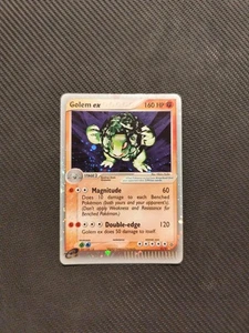 Golem ex 91/97 EX Drache Holo Foil Rare Vintage Pokemon Karte Near Mint Swirl 151 - Bild 1 von 5