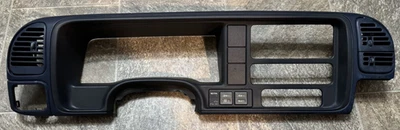 95-99 CHEVY GMC SILVERADO C/K Dash Bezel Instrument Cluster Gauge Speedo Blue - Image 1 of 4
