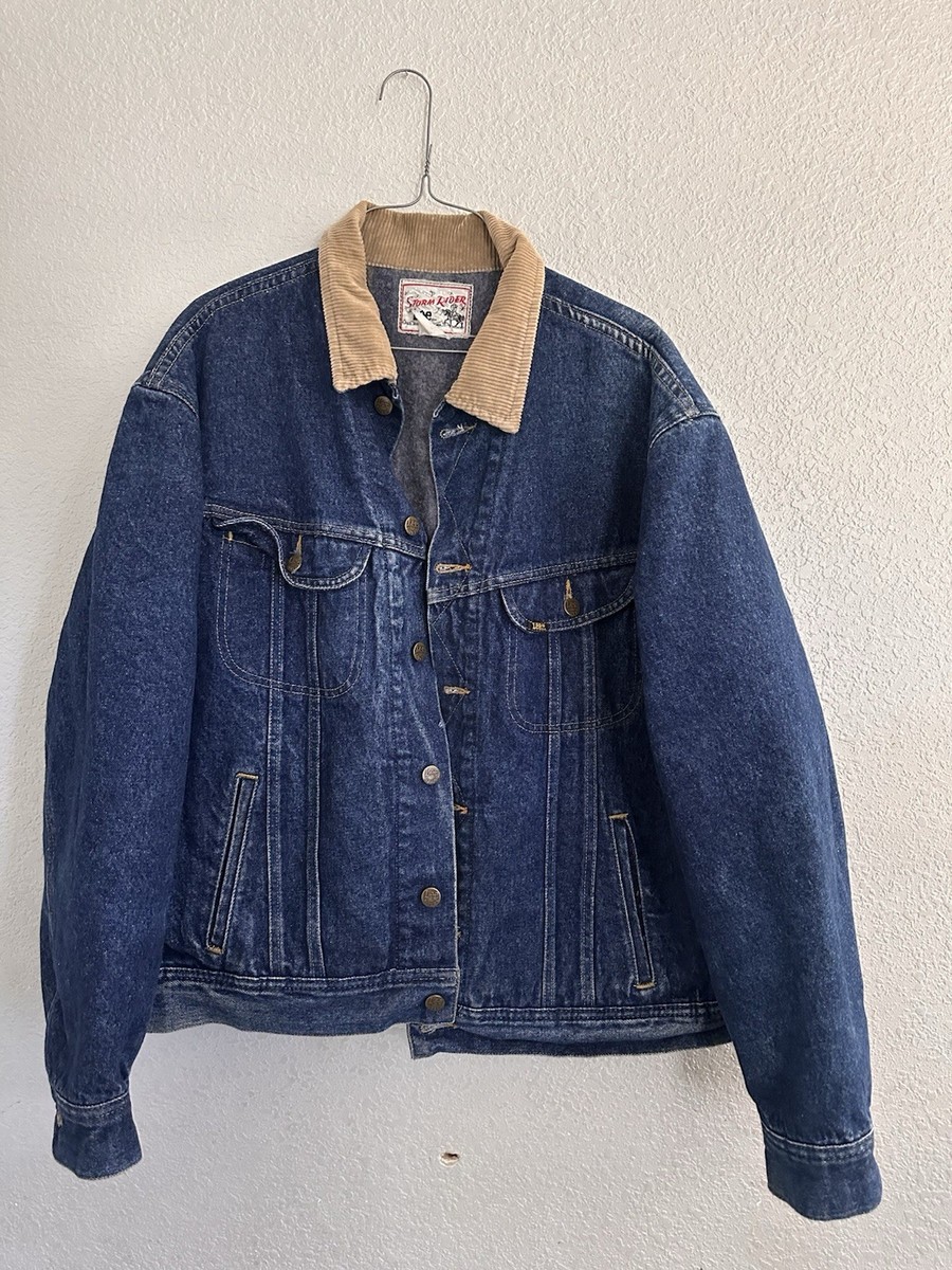 lee storm rider jean jacket products for sale | eBay