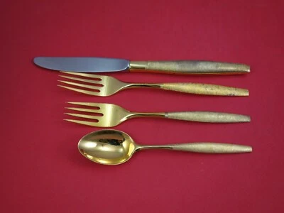 Florentine Vermeil by Kirk Sterling Silver Regular Size Place Setting(s) 4pc   - Image 1 of 3