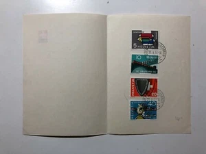 1957 Folder Libretto Svizzera Francobolli di Propaganda - Imagen 1 de 2