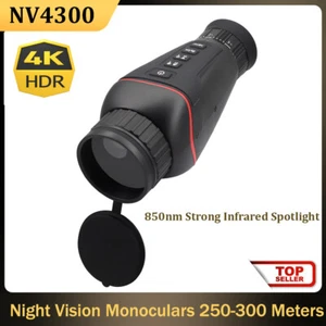 4K Night Vision Monocular for Adult 8X Digital Zoom Handheld Night Vision Scopes - Picture 1 of 23