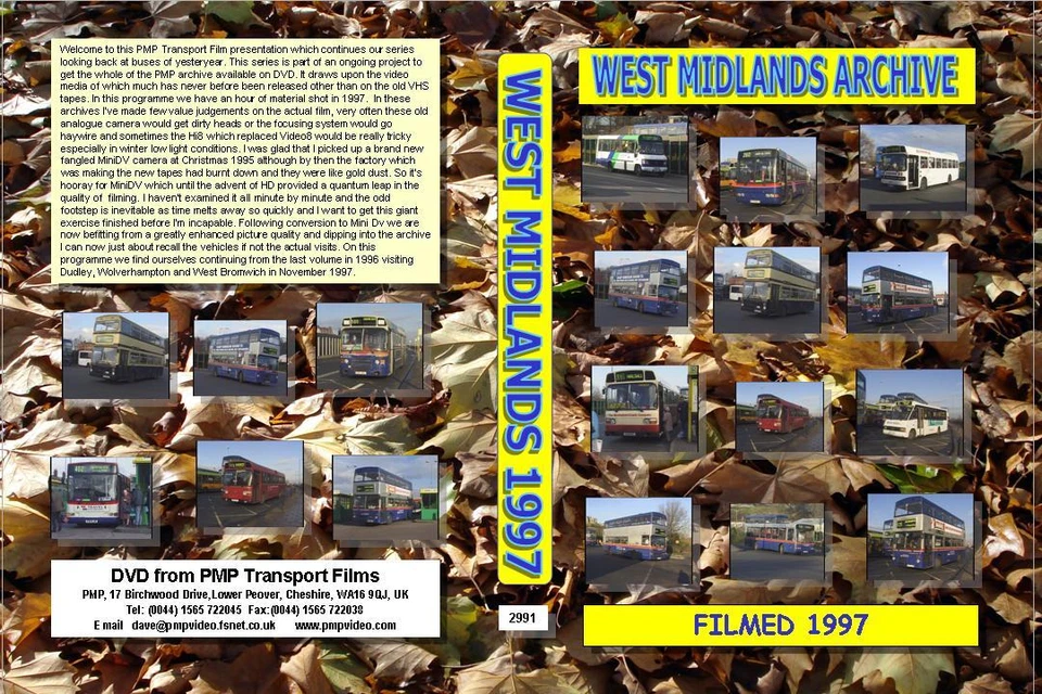 2991. West Midlands Video Archive. Volume 7 1997  Filmed in Dudley, Wolverhampt  - Image 1 of 1