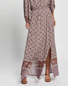 TIGERLILY Womens Size 8 Ramona Maxi Print Skirt RRP$229 - As New - Picture 1 of 11