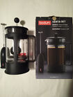 Bodum French Press Coffee Set - Kenya Set with Milk Frother Wand - *Never Used*