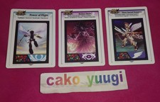 3 KID ICARUS UPRISING CARDS POWER OF FLIGHT + THREE SACRED TREASURES + JELLYFISH