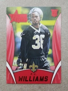 2015 Rookies and Stars Red #153 P.J. Williams RC Rookie Card #'d 10/299 - Picture 1 of 2