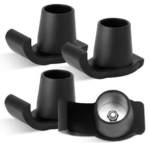 4PCS Walker Ski Glides, 1-1/8 Inch Universal Fit Skis for Folding Walkers, 2.... - Picture 1 of 9