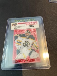 2023-24 Upper Deck Linus Ullmark Population Count 500 PC10