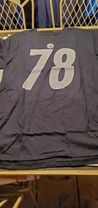 Pittsburgh Steelers Alejandro Villanueva NFL Nike Team Apparel player shirt  L - Picture 1 of 5