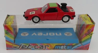 NOREV JET CAR METAL FIAT X1/9 RALLYE ABARTH Coupé 1975 #4 COMPETITION #847A - Immagine 1 di 4