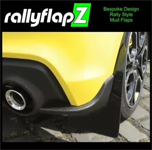 rallyflapZ | Mud Flaps FITS Suzuki Swift Sport 17+ ZC33S 3.2mm PVC *Gloss Black - Picture 1 of 1