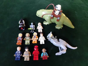 Lego Star Wars Minifigure Lot of 14 Dewback, Tauntaun, Luke, Leia, Maz Kanata - Picture 1 of 16