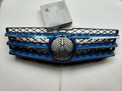 2008-Jun 2012 for Mercedes X204 GLK280 GLK300 GLK350 Sport Grille Sport Car Blue - Image 1 of 4