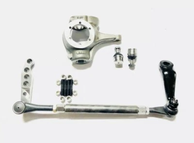 DANA 44 CHEVY 10 BOLT COMPLETE 1-TON CROSSOVER HIGH STEER KIT-W KNUCKLE DOM - Image 1 of 4