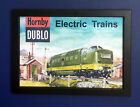 Hornby Dublo Railways Deltic 1962 Framed A4 Size Poster Shop Sign 9002 Yorkshire