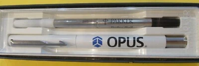 Bolígrafo con clip de flecha Parker de colección nuevo en caja publicidad OPUS  Foto 1 de 4