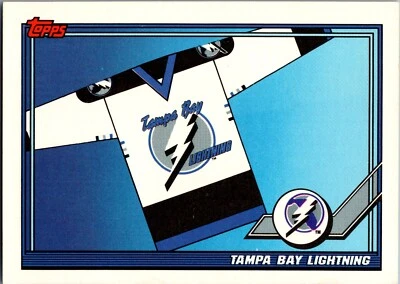 1991-92 Topps - #526 Tampa Bay Lightning - Image 1 of 2
