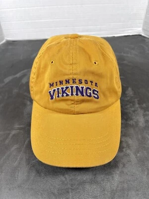 Gorra amarilla Minnesota Vikings equipo de fútbol americano NFL Minneapolis PUMA Strapback Foto 1 de 4