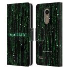 Official The Matrix Key Art Leather Book Wallet Case Cover For Lg Phones 1