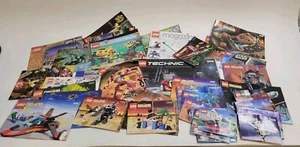 Lote de folletos múltiples del sistema Lego Technic 8448 + otros libros/manuales solamente - Imagen 1 de 8