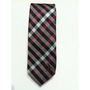 PENGUIN MENS NEW MULTICOLOR 50%SILK 50%POLYESTER SKINNY NECKTIE WIDTH:2 1/4" - Picture 1 of 4