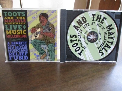 TOOTS &THE MAYTALS - Acoustically Live At Music Millennium - 2006 EP CD NM $7.95 - Image 1 of 2
