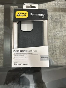 Coque téléphone noire neuve pour iPhone 15 Pro 6.1" - Photo 1 sur 2