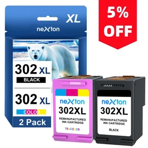 2er DRUCKERPATRONEN für HP 302 XXL Envy 4511 4520 4521 4522 4523 4524 4525 4528 - Bild 1 von 3