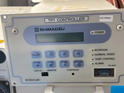 TMP POWER UNIT / CONTROLLER , SHIMADZU , EI-D3413M / TPB-60D - Image 1 of 4