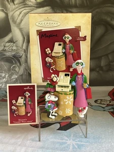 Hallmark Keepsake Ornament  Maxine's Crabby Mall-idays 2004 Maxine Brand New MIB - Picture 1 of 8