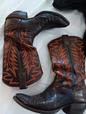 Botas de Vaquero Nacona Vintage Talla 8.5 Foto 1 de 4