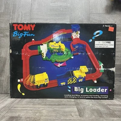 Juego de construcción Tomy Big Loader #5001 nuevo stock antiguo caja sellada daños de colección Foto 1 de 4