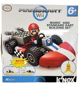 NEU 2011 KNEX Mario Kart Wii Mario Standard Kart Building Set Nintendo SEALED - Bild 1 von 5