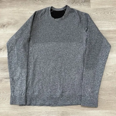 Lululemon Merino Wool Blend Engineered Warmth Long Sleeve Crew Mens M M3BG9S - Image 1 of 4