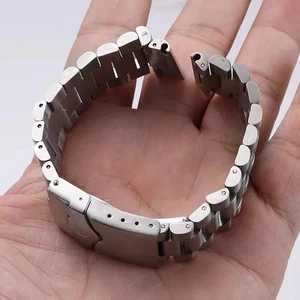 20 mm 22 mm Edelstahl Uhrenarmband Armband für Tag Heuer Armband Silber Uhr - Bild 1 von 13