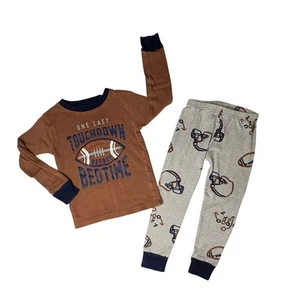 Carter's Football Touchdown braun Pyjamahose Set 3T Kleinkind NFL Team Sport - Bild 1 von 7