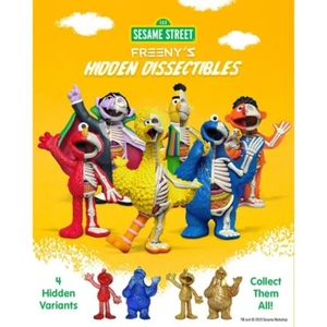 Sesame Street Hidden Dissectible Series Sealed Case 12 Blind Box - Picture 1 of 12
