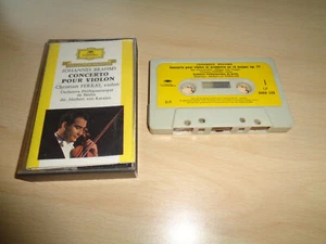 CASSETTE TAPE BRAHMS / CHRISTIAN FERRAS - KARAJAN  / CONCERTO POUR VIOLON / DGG - Picture 1 of 1