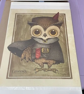 Gideon's Bakehouse Druck THADDEUS BUBO CHARITY FARBDRUCK 11 x 14 Michael Reyes - Bild 1 von 4